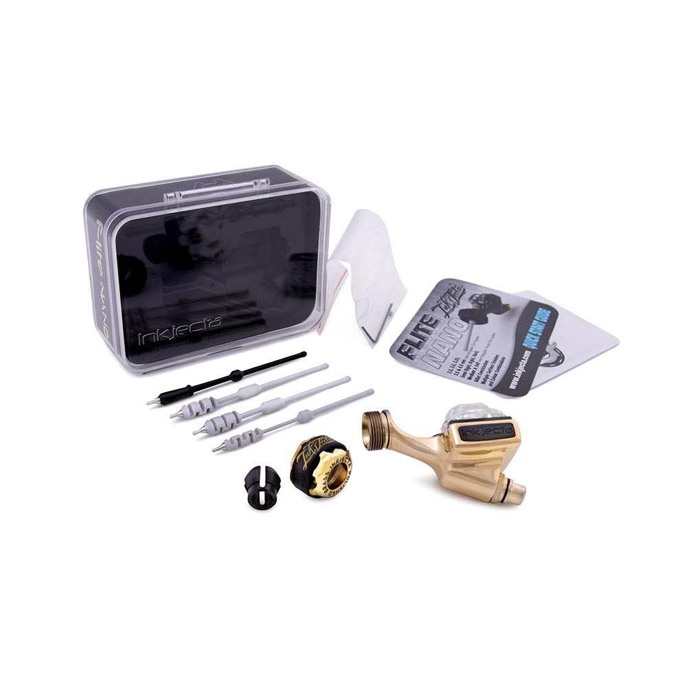 Flite Nano Elite Limited Edition Polished Brass Packaging