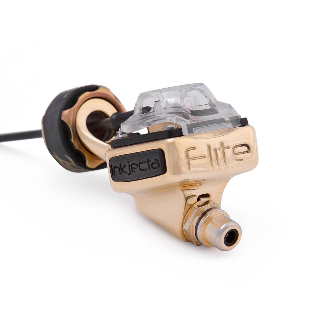 Flite Nano Elite Limited Edition Polished Brass — Back View