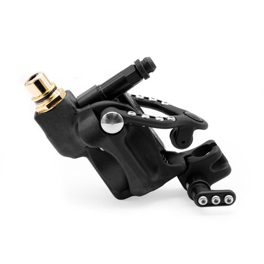 InkJecta Eclipse Blackout tattoo machine upright, full