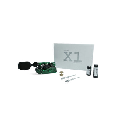 Flite X1 Wireless Bottle shown with box and unpacked box contents